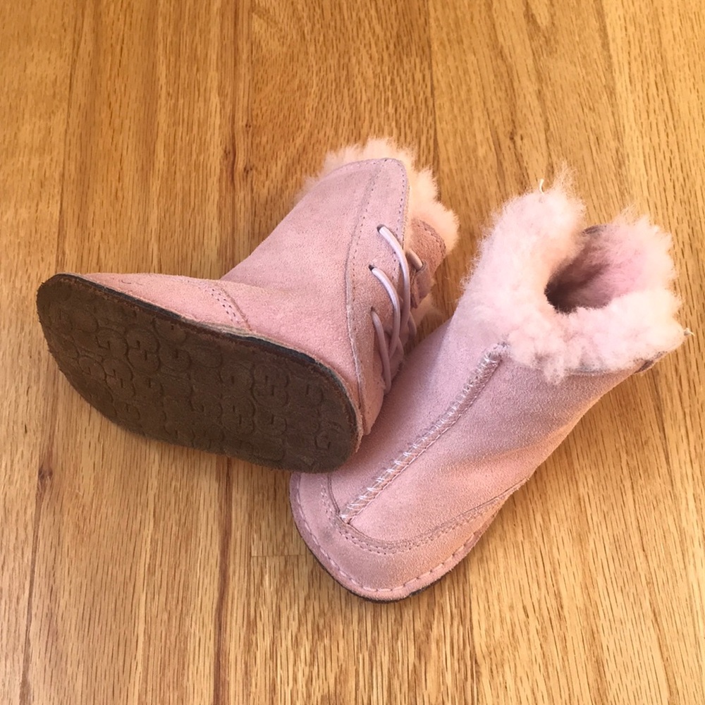 Like new pink UGG booties
